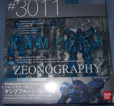 BANDAI ZEONOGRAPHY #3011 MS-18E/YMS-18 ケンプファー[ケンプファー